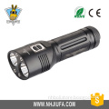 JF High quality police security flashlight , rechargeable double head police flashlight ,